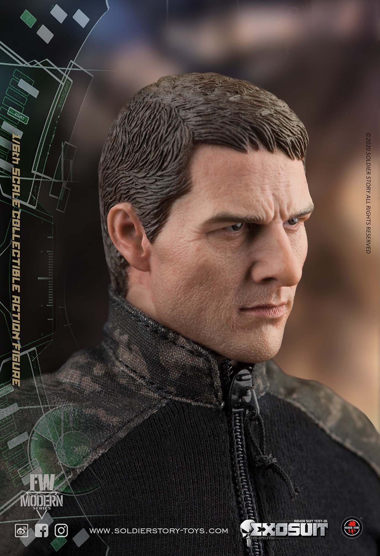 [สั่งจอง] SoldierStory SS122 1/6 : EXO SKELETON ARMOR SUIT TEST-01