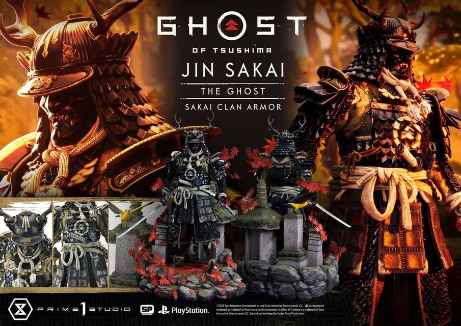 [สั่งจอง]Prime 1 Studio UPMGHOT-02 1/4 : Jin Sakai, The Ghost - Sakai Clan Armor