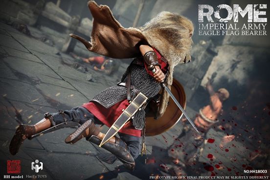 [สั่งจอง]HH Model X HAOYU TOYS 1/6 hh18003 Imperial Army Eagle Flag Bearer (Aquilifer)