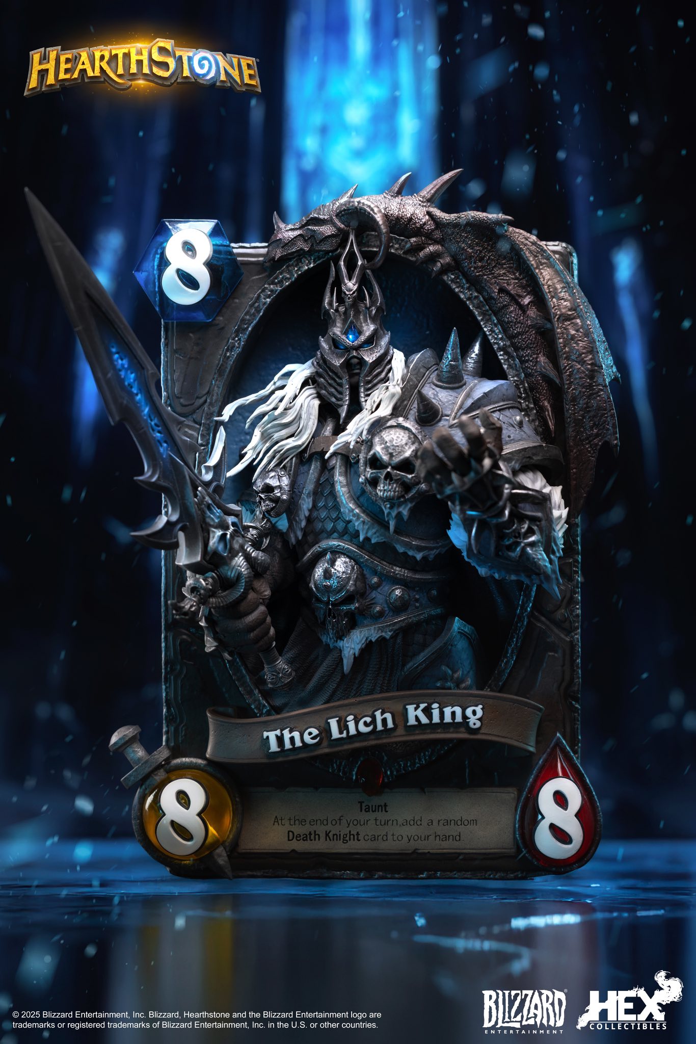 [สั่งจอง]HEX Collectibles : The Lich King Art Statue (Hearthstone)