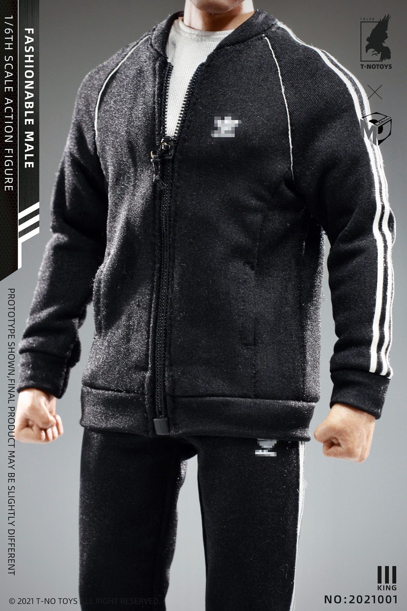 [สั่งจอง] T-NOTOYS x MCCTOYS T2021001 1/6 Fashionable Male Wardrobe Accessories