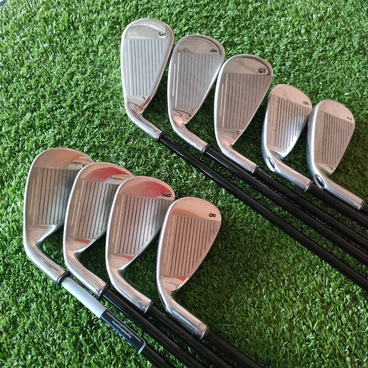 ชุดเหล็ก CALLAWAY BIGBERTHA มีเหล็ก 3-9 เเละ PW SW ก้าน CALLAWAY GOLF FLEX R ที่สุดของที่สุดแห่งความตีง่าย ไม้กอล์ฟมือสอง ของแท้ BY NakaraLuxurious