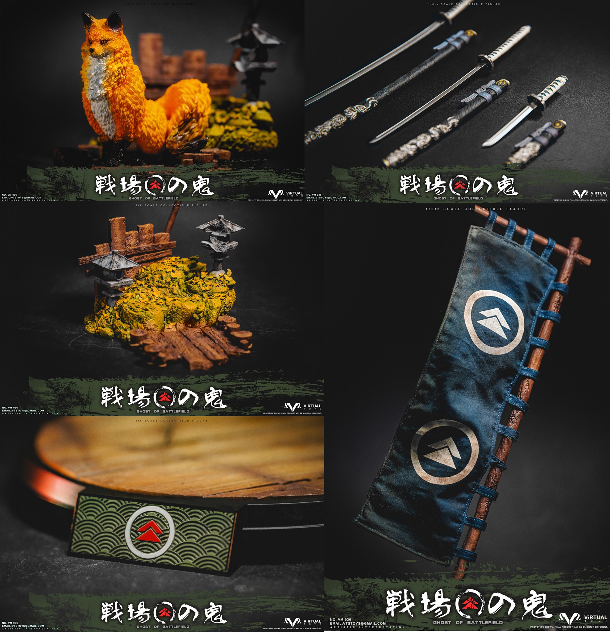 [สั่งจอง]VTSTOYS VM-036 1/6 : Ghost of Battlefield