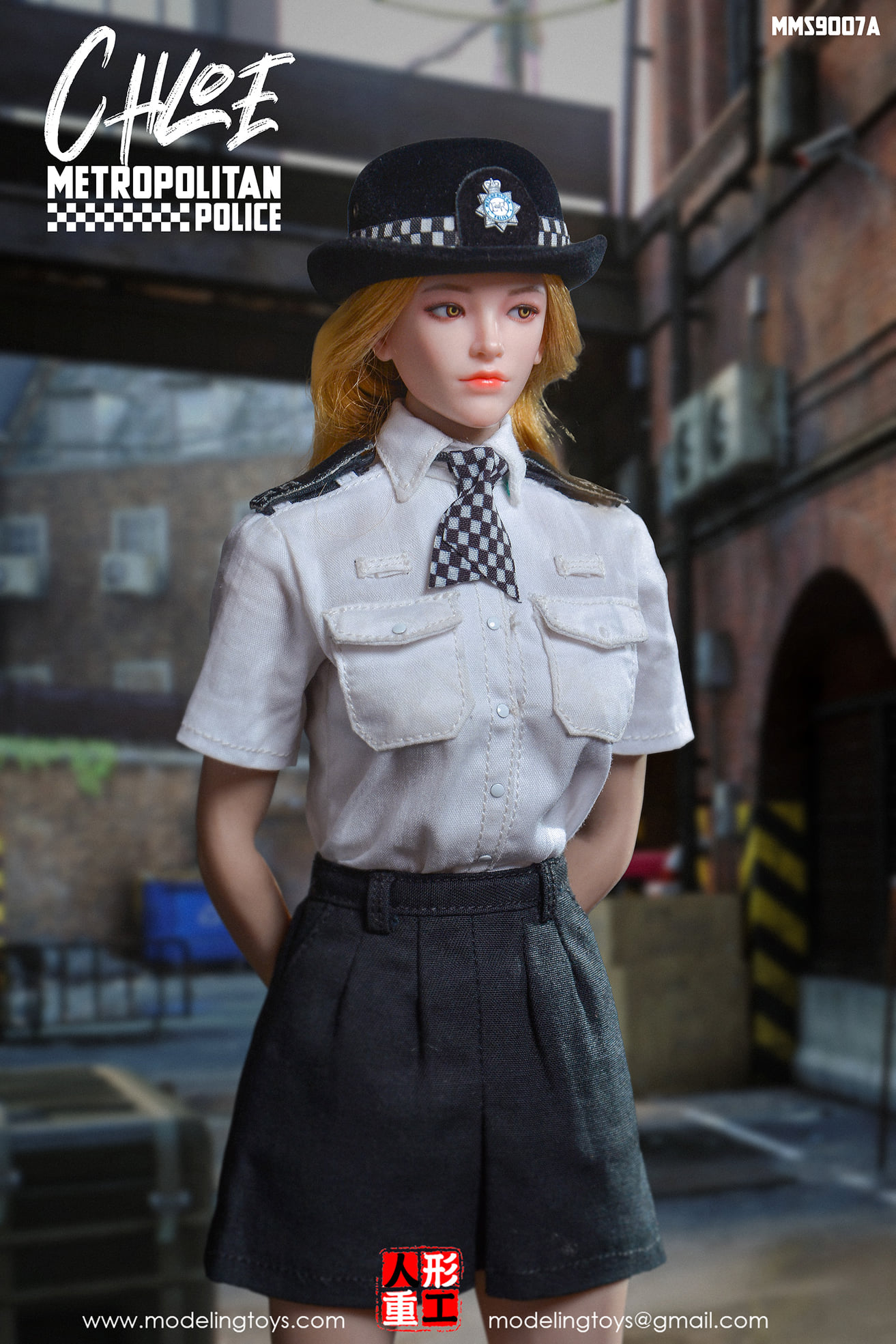 [สั่งจอง]MODELING TOYS MMS9007 1/6 : BRITISH METROPOLITAN FEMALE POLICE SERVICE ARMED POLICE - OFFICER CHLOE & KATIE
