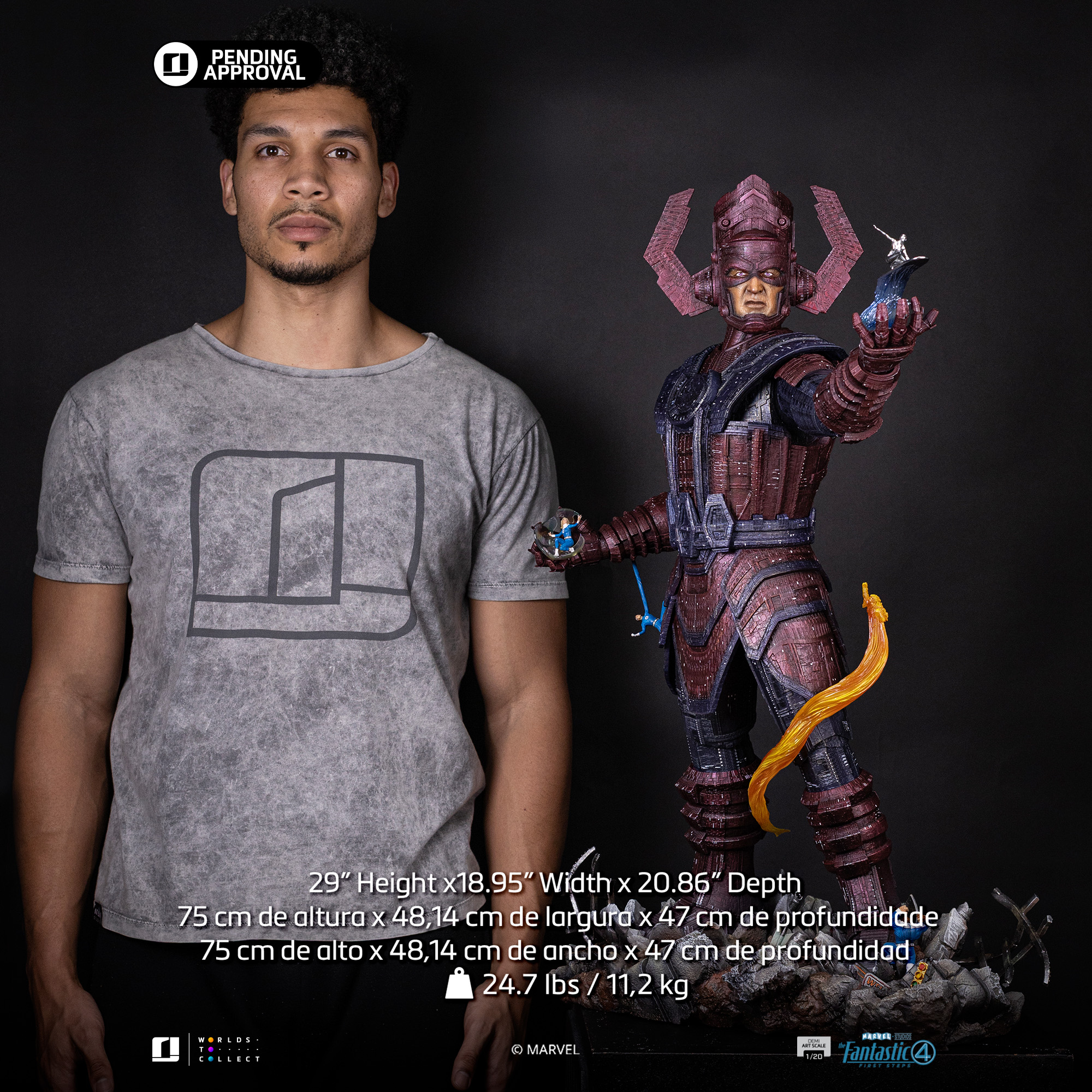 [สั่งจอง]Iron Studios - Galactus Diorama Demi Art Scale 1/20 (Fantastic Four)