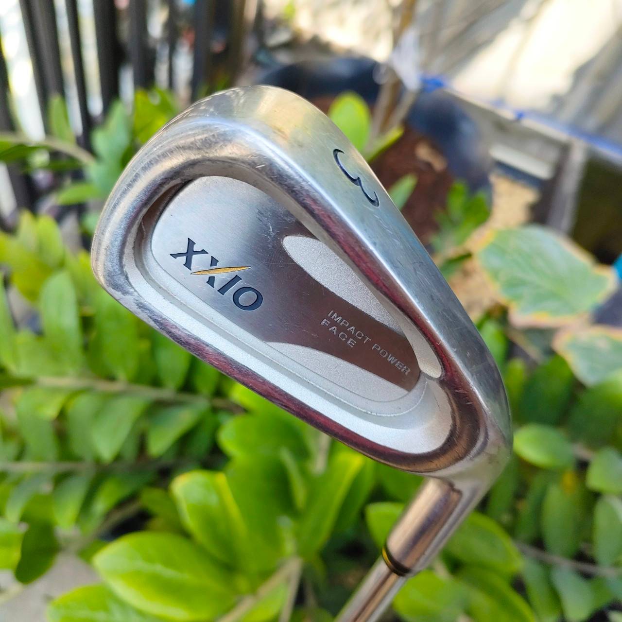 เหล็ก3 XXIO IMPACT POWER FACE ก้าน N.S.PRO 950 GH FLEX S เหล็กยาวหน้าเด้ง!!! ที่หน้าไม้มีแผ่น Titanium อีกหนึ่งชั้น ไม้กอล์ฟพรีเมี่ยมมือสอง By NakaraLuxurious