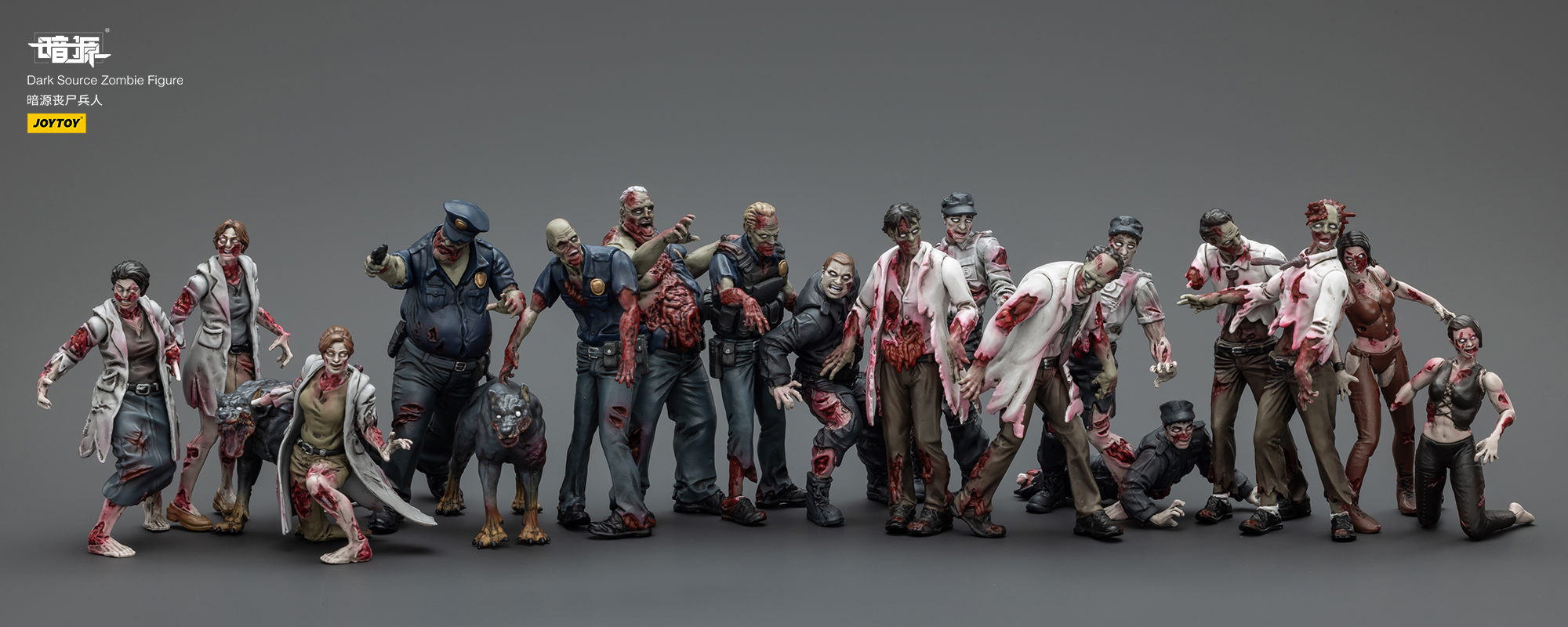 [สั่งจอง]Joy toy 1/25 : Dark Source Zombie Figure