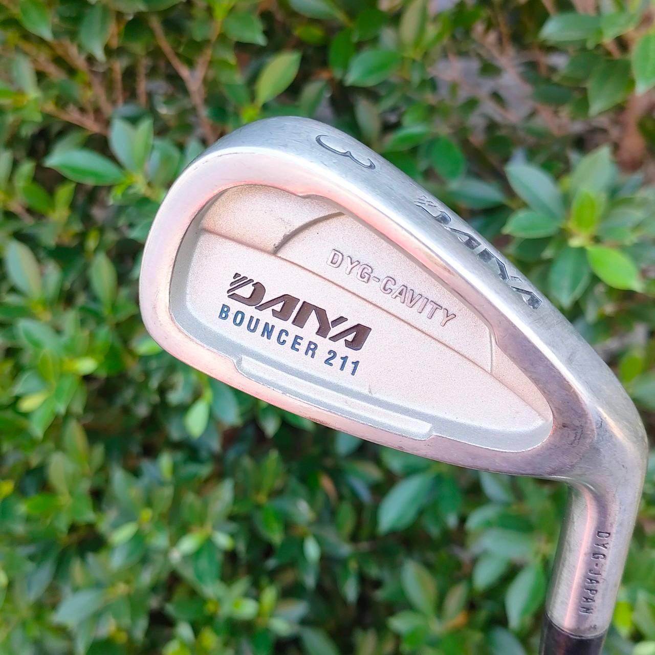 ชุดเหล็ก DAIYA BOUNCER 211 มีเหล็ก 3-9 PW AW SW ก้าน BOUNCER FLEX R ผลิตจากประเทศญี่ปุ่น ก้านกริพเดิมสวย CAVITY ลึก ตีง่าย ตีไกล ก้านกราไฟต์ เบาสบาย