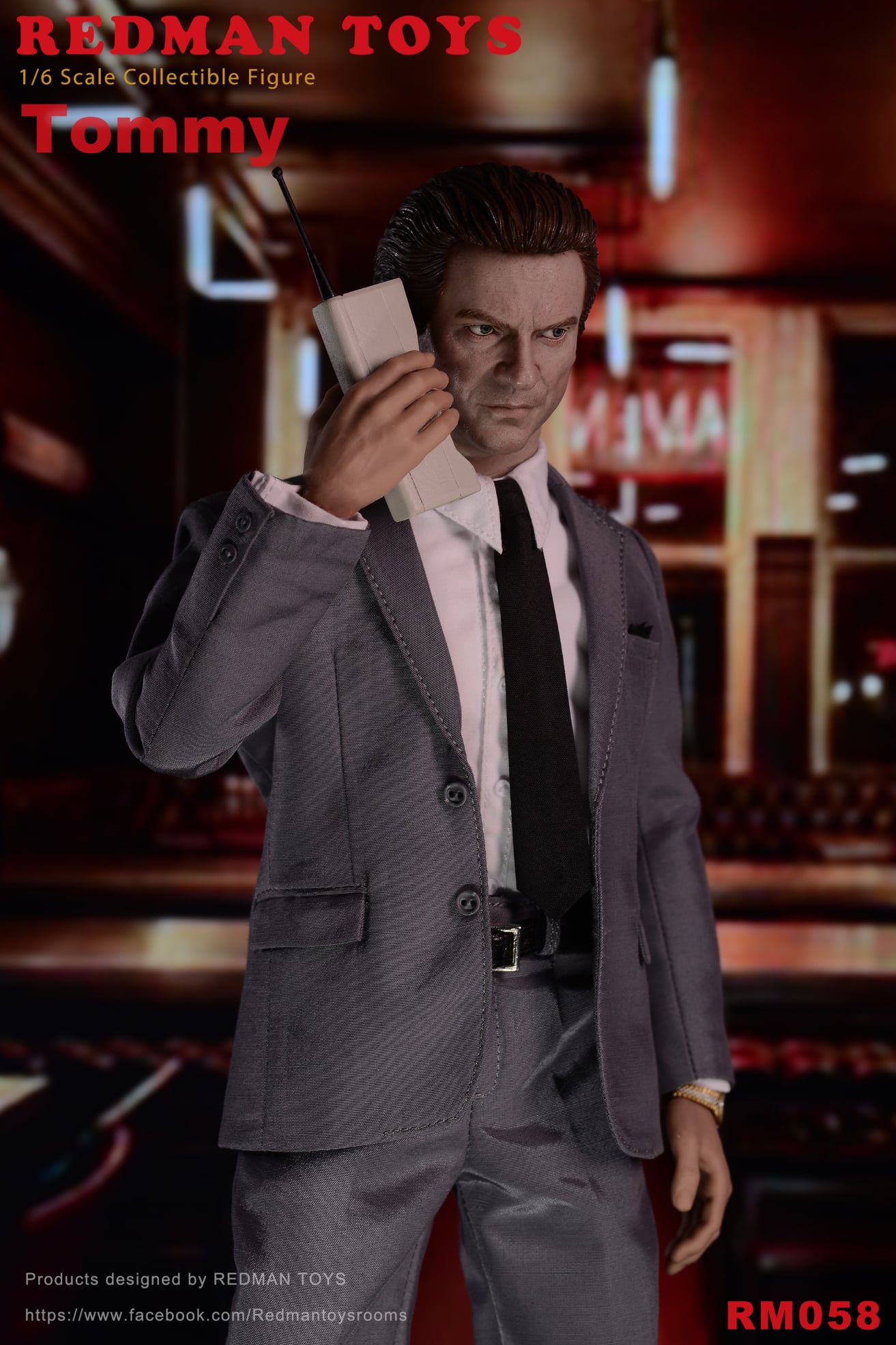 [พร้อมส่ง] REDMAN TOYS 1/6 : G Fellas RM058 - TOMMY