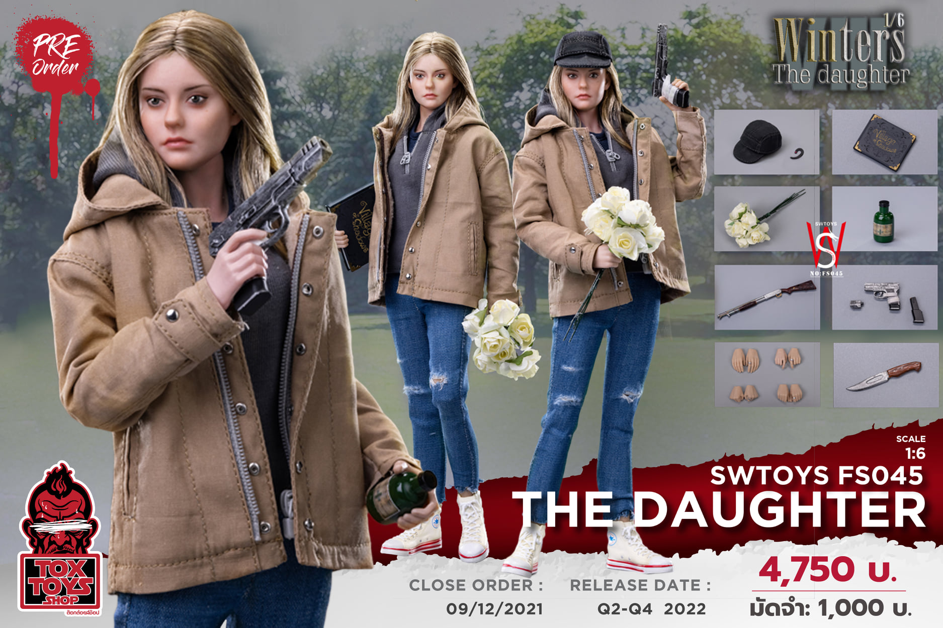 [สั่งจอง]Swtoys FS045 1/6 : The Daughter