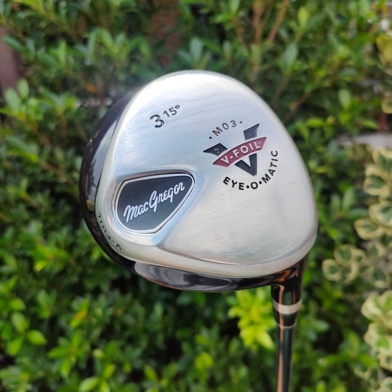 FAIRWAY 3 MACGRAGOR M03 V-FOIL EYE.O.MATIC กลางหน้าไม้ เด้งมากๆ ตีไกลสุดขีด ก้าน YS-6.1 องศา 15 FLEX R เฉพาะก้านตอนออกมาใหม่ๆ ราคาเป็นหมื่นครับ ตีดีมาก คุ้มสุดกว่านี้ไม่มีอีกแล้ว!!!