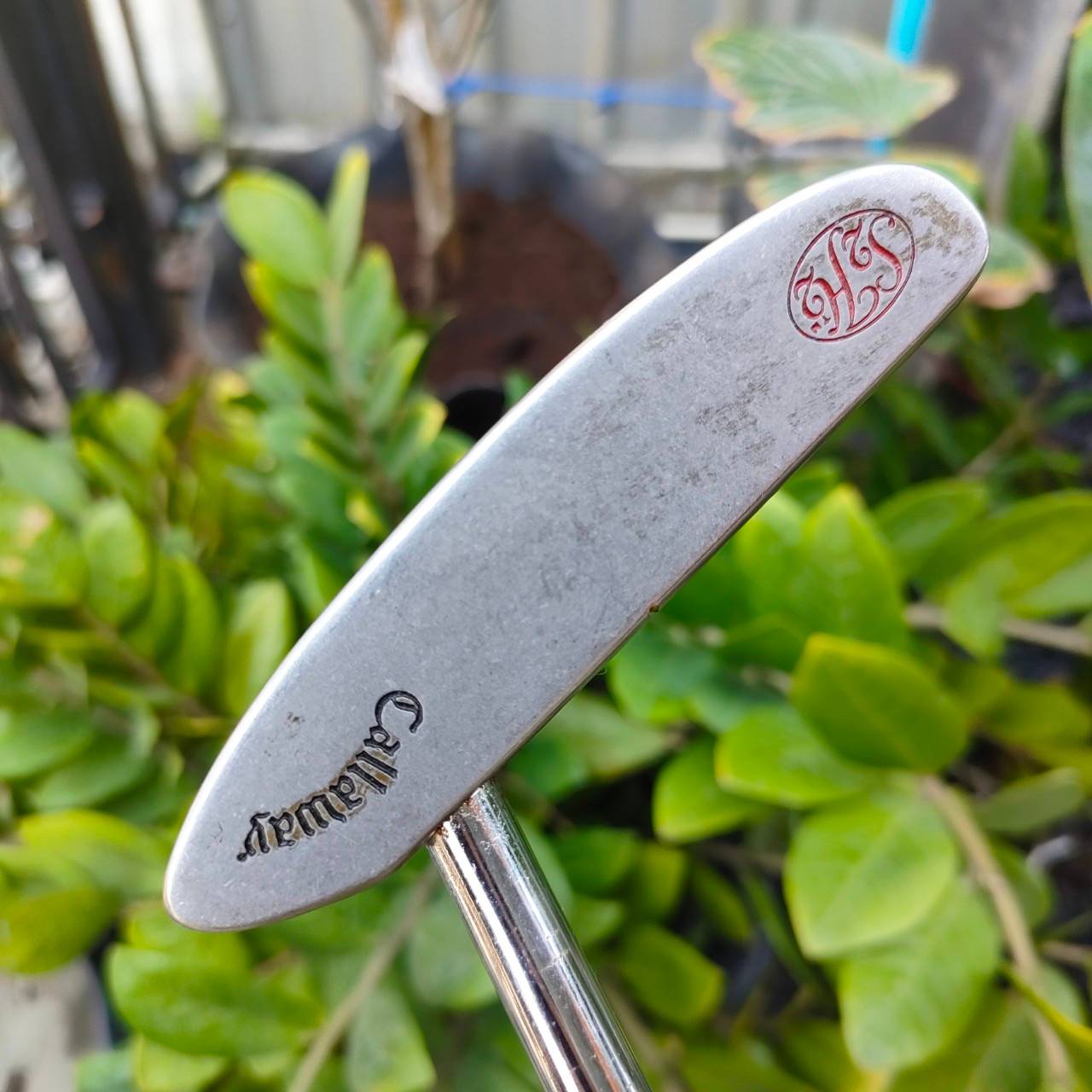 PUTTER CALLAWAY GOLF ความยาว 35 นิ้ว S2H2 สวยคลาสสิค พัตเตอร์รุ่นนี้วางน้ำหนักได้ดี และวัสดุดีมาก ไม้กอล์ฟพรีเมี่ยมมือสอง By NakaraLuxurious