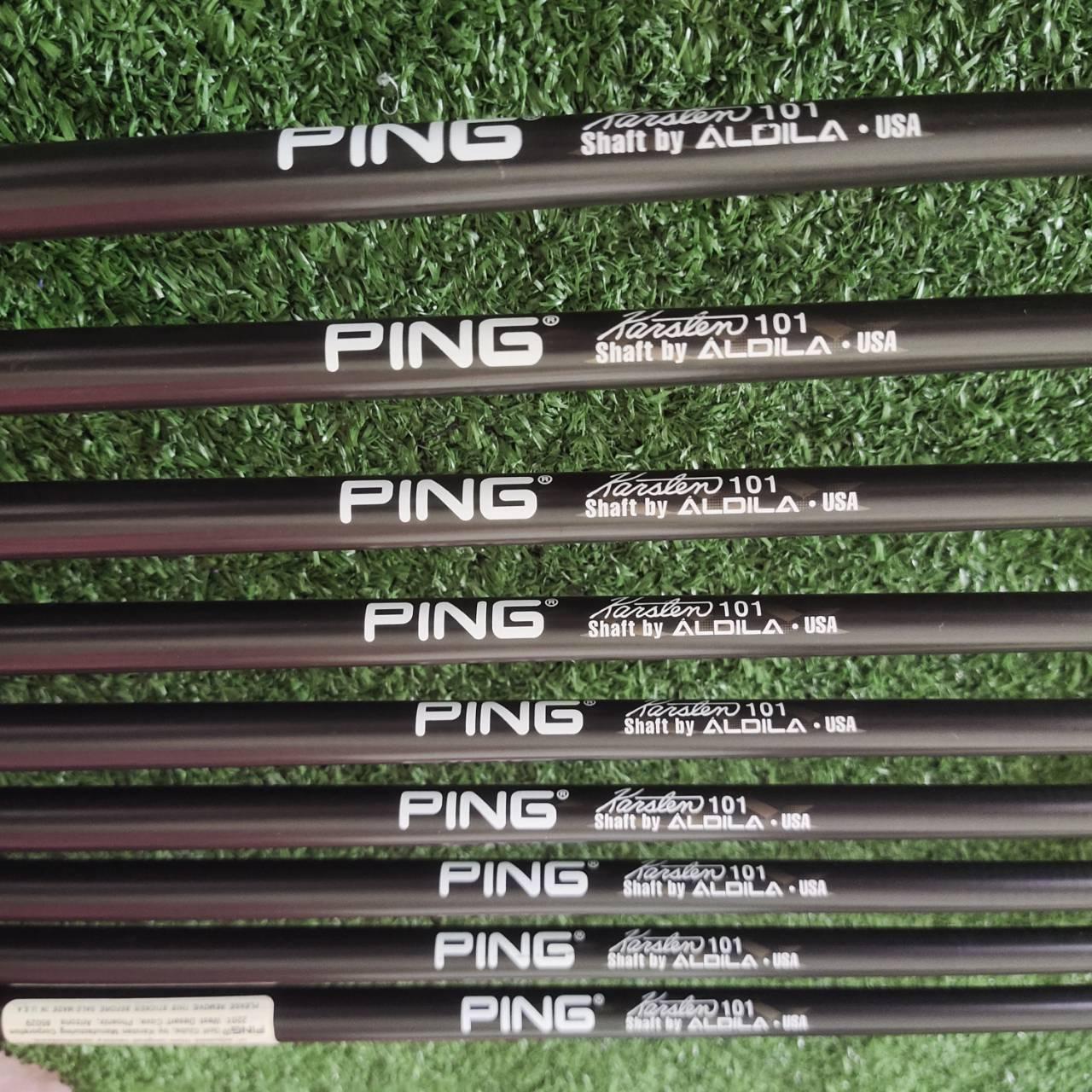 ชุดเหล็ก PING ZING KARSTEN ก้านกราไฟต์ผลิตจาก ALDILA FLEX R ชุดใหญ่สุด สภาพสวยเดิมทั้งชุด ไม้กอล์ฟพรีเมี่ยมมือสอง