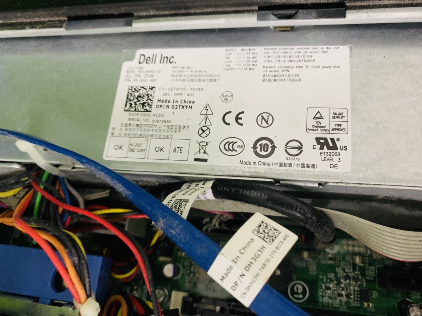 Dell OptiPlex 3010 SFF คอม พิวเตอร์แบบตั้งโต๊ะ CPU i5-3470 Ram 8 GB SSD 240 GB พร้อมใช้งาน