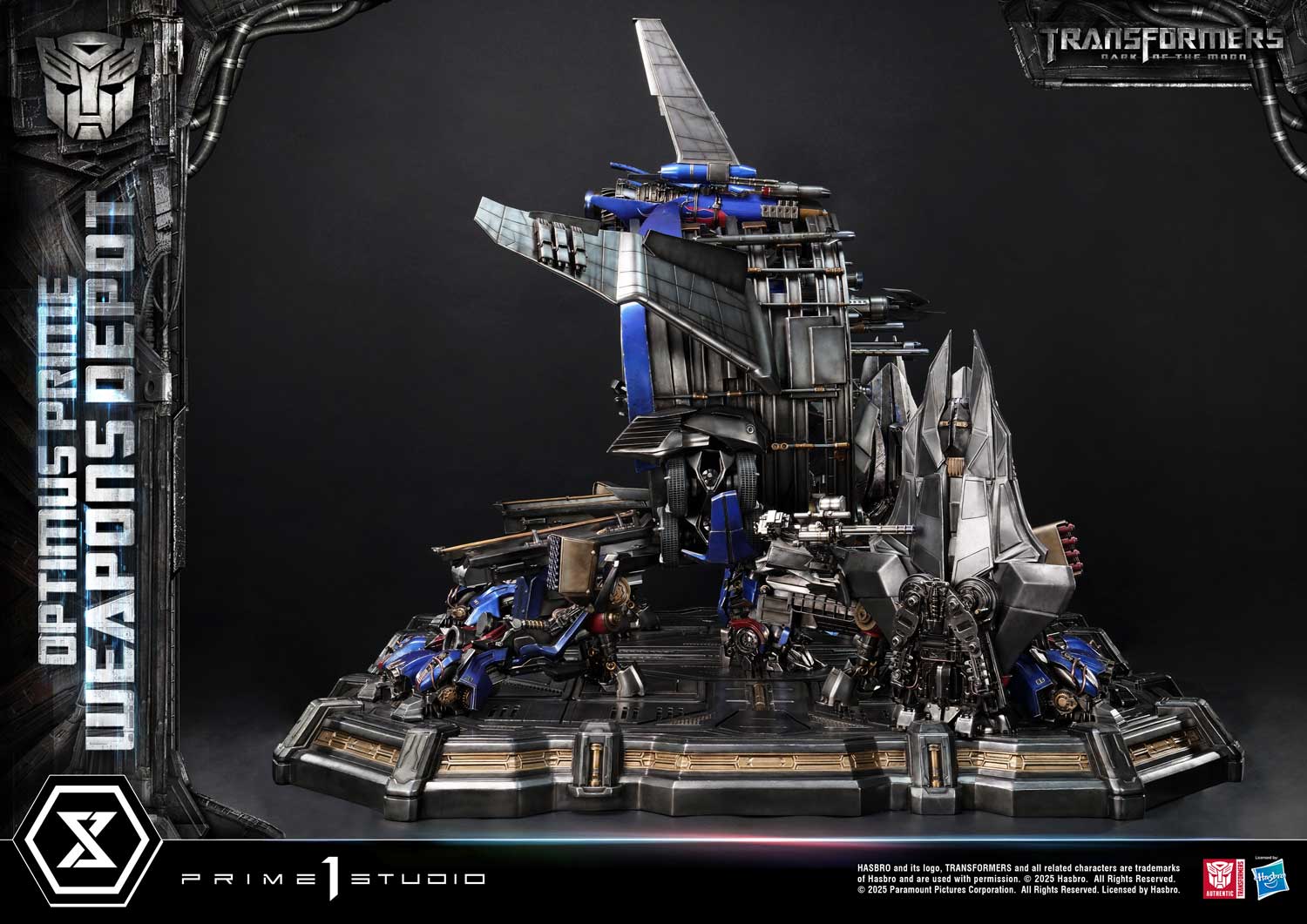 [สั่งจอง] Prime 1 Studio MMTFM-38: Optimus Prime Weapons Depot (Transformers: Dark of the Moon)