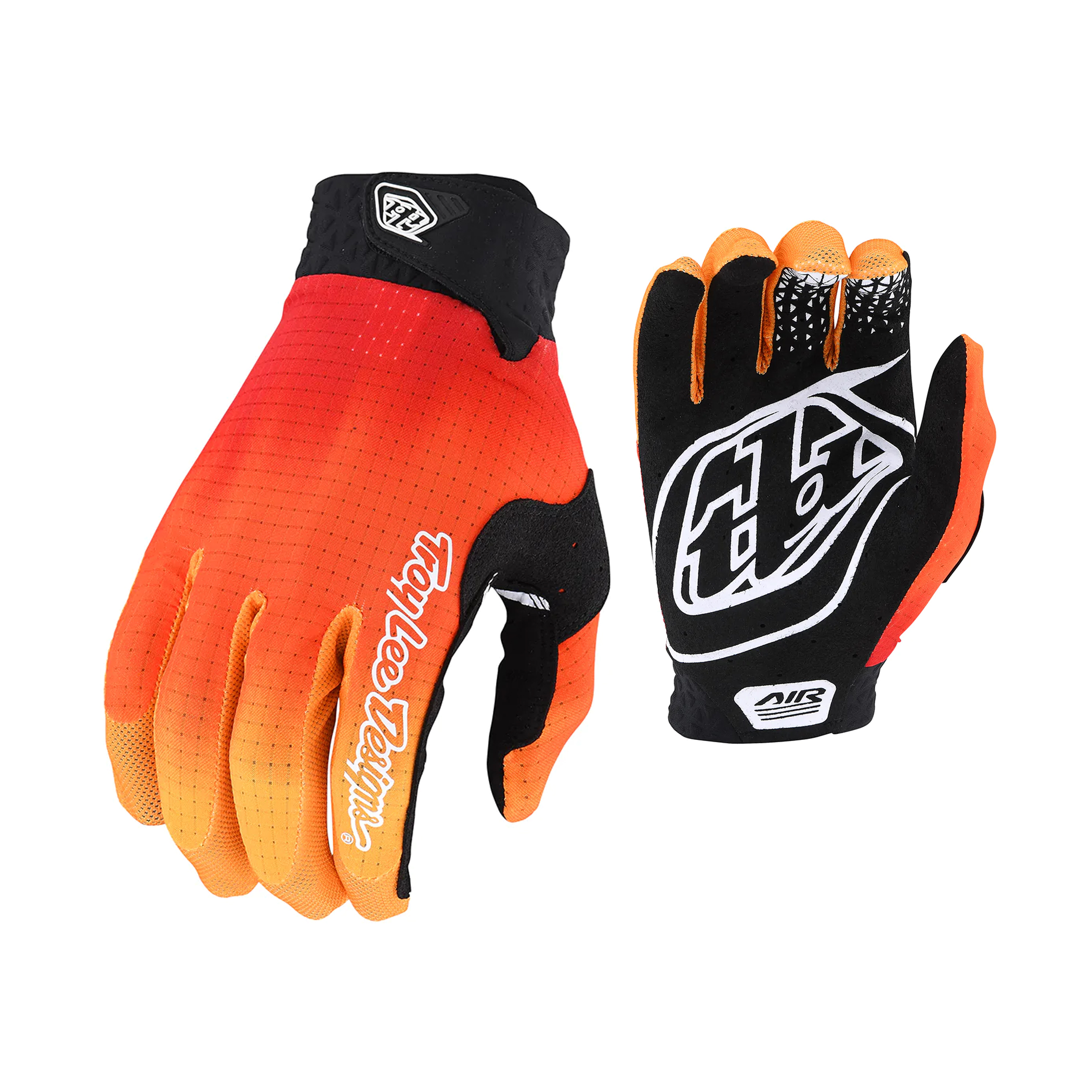 ถุงมือ Troy Lee Designs Air Glove - Jet Fuel Black / Red