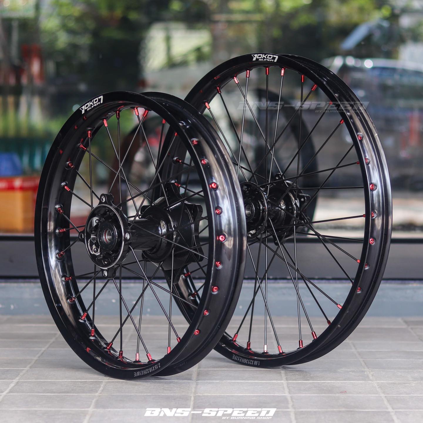 ชุดล้อวิบาก Yoko7 21/18 CRF250/300