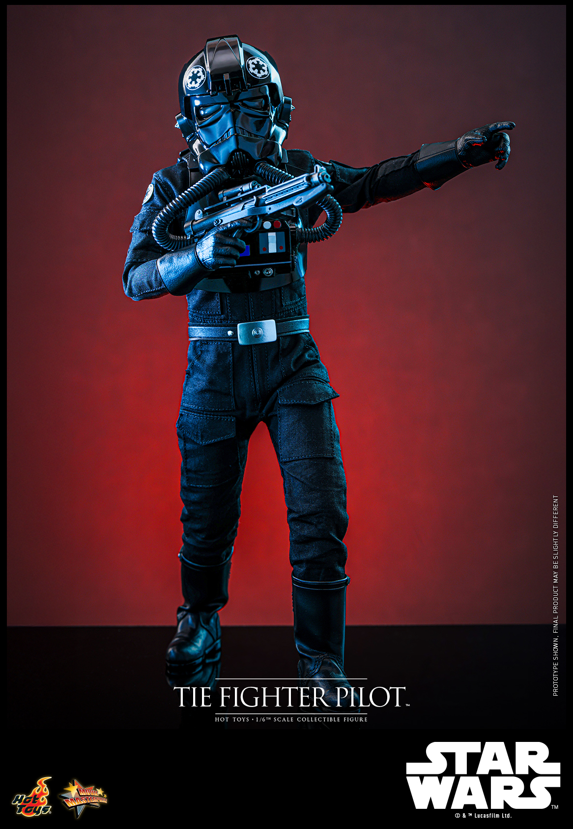 [สั่งจอง] Hot Toys MMS798 1/6 : Star Wars: Episode IV A New Hope - TIE fighter Pilot