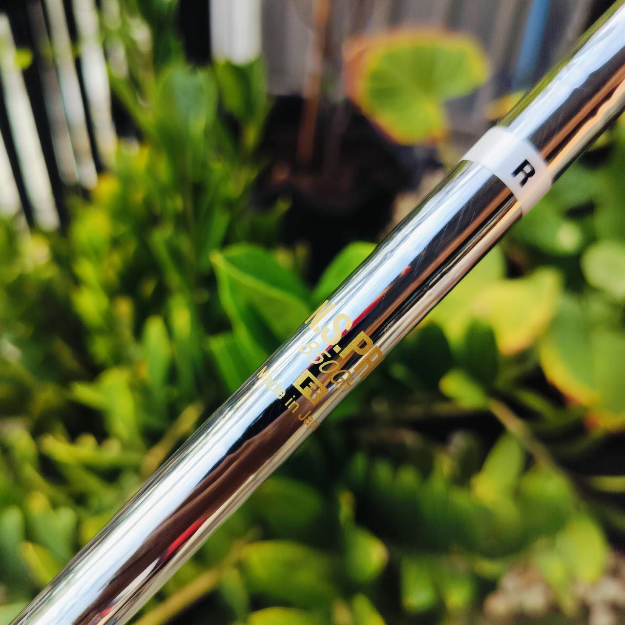 เหล็ก 4 MARUMAN M-SERIES รุ่นดังมากๆในอดีต SOLE สวยมาก เหมือนรุ่น M1 เลยค่ะ ก้านพรีเมี่ยม NS PRO 850 FLEX R ก้านเหล็กเบามาก ตีไกลกว่าปกติมาก ไม้กอล์ฟมือหนึ่ง ของแท้ BY NakaraLuxurious