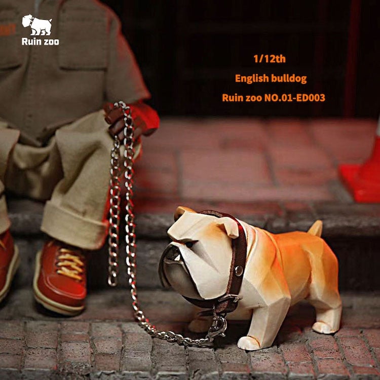 [สั่งจอง]RZTOYS 1/12 : English bulldog