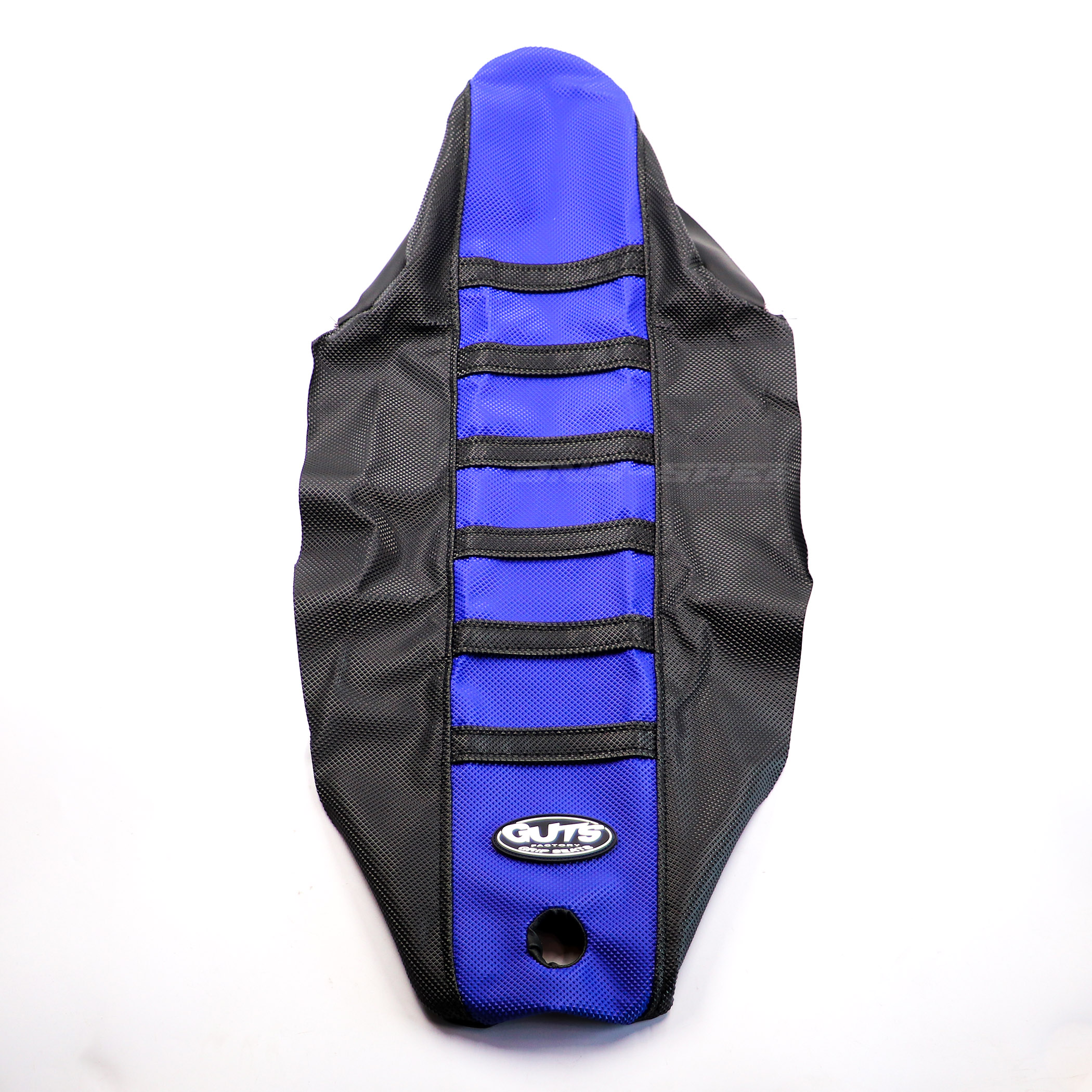 ผ้าเบาะ Guts Racing Ribbed Seat Cover YZ125/250 2022-current - ดำน้ำเงิน