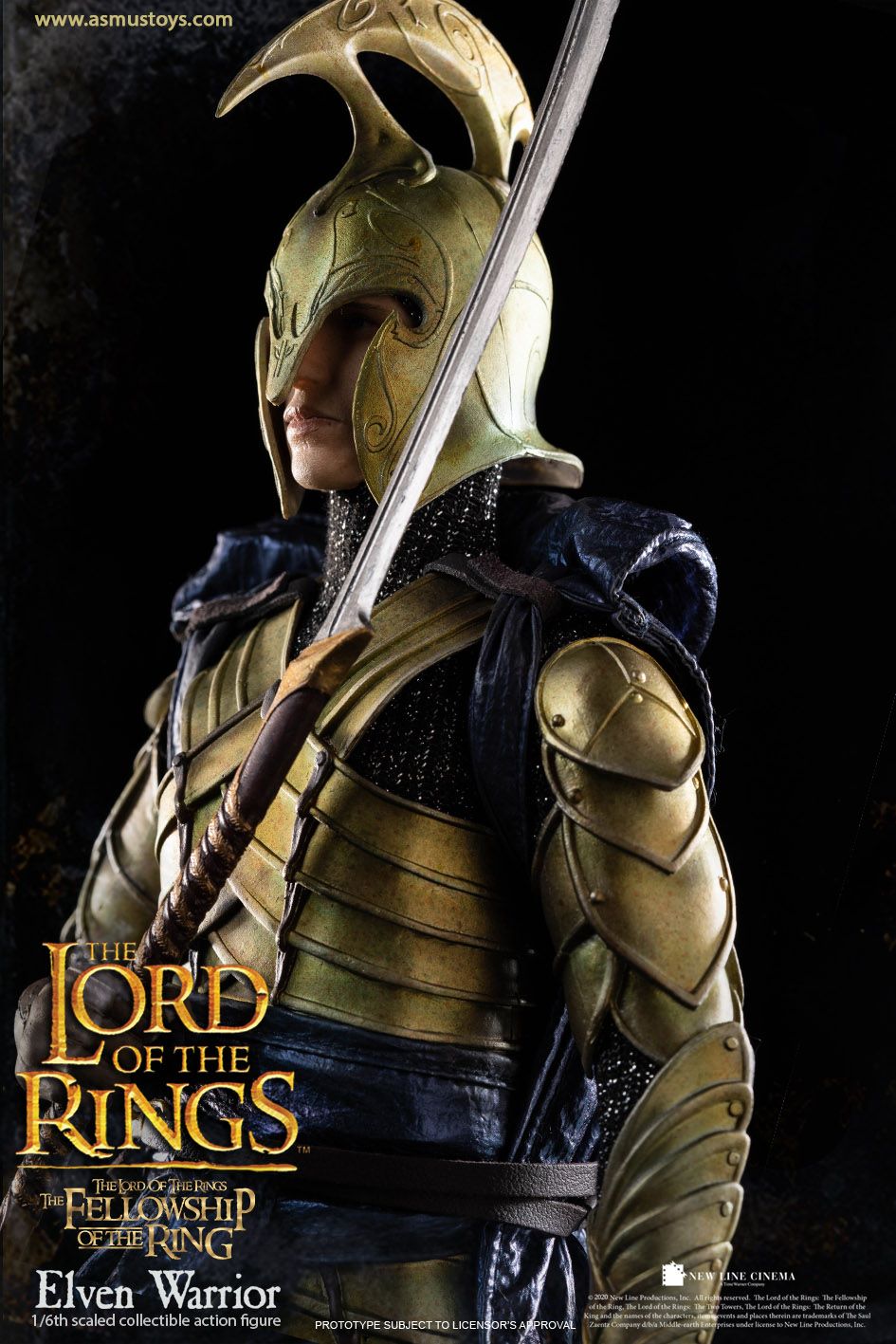 [สั่งจอง]ASMUS TOYS LOTR027W 1/6 Scale : THE LORD OF THE RINGS SERIES - ELVEN WARRIOR