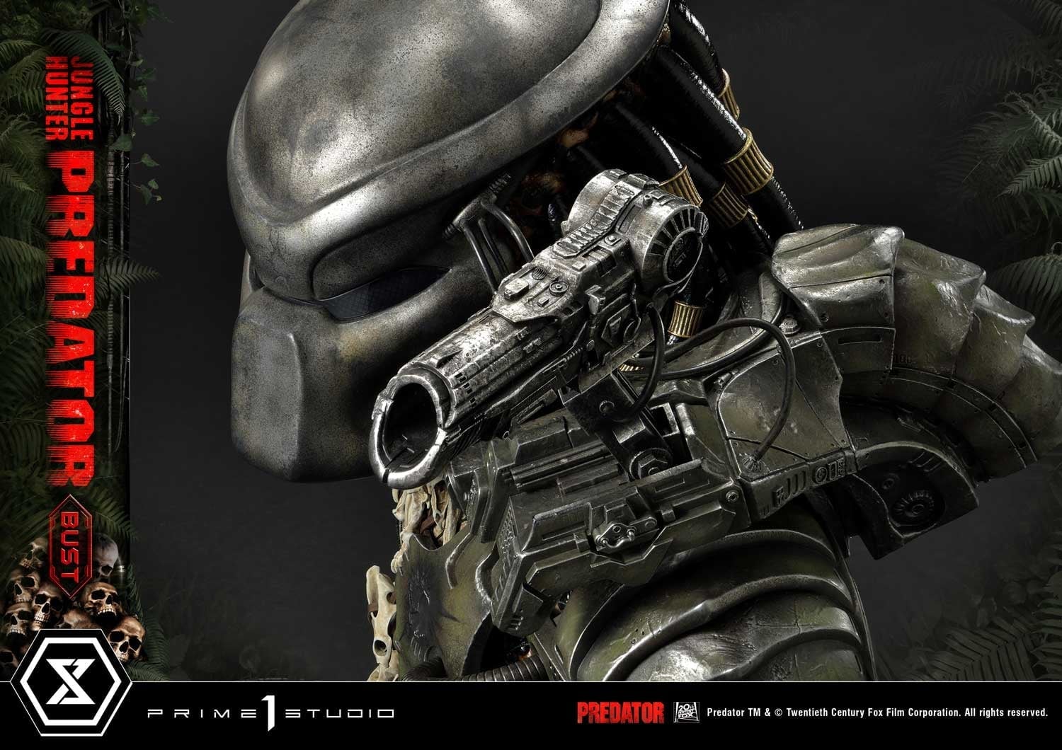 [สั่งจอง]Prime 1 Studio 1/3 : Jungle Hunter Predator Bust (Predator 1987)