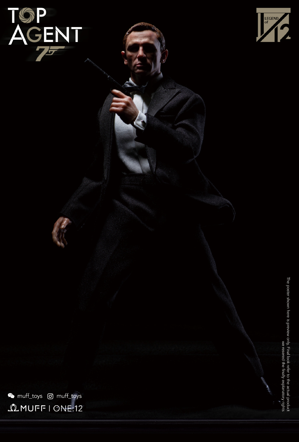 [สั่งจอง]MUFF TOYS 1/12 : TOP AGENT Uncle Dan