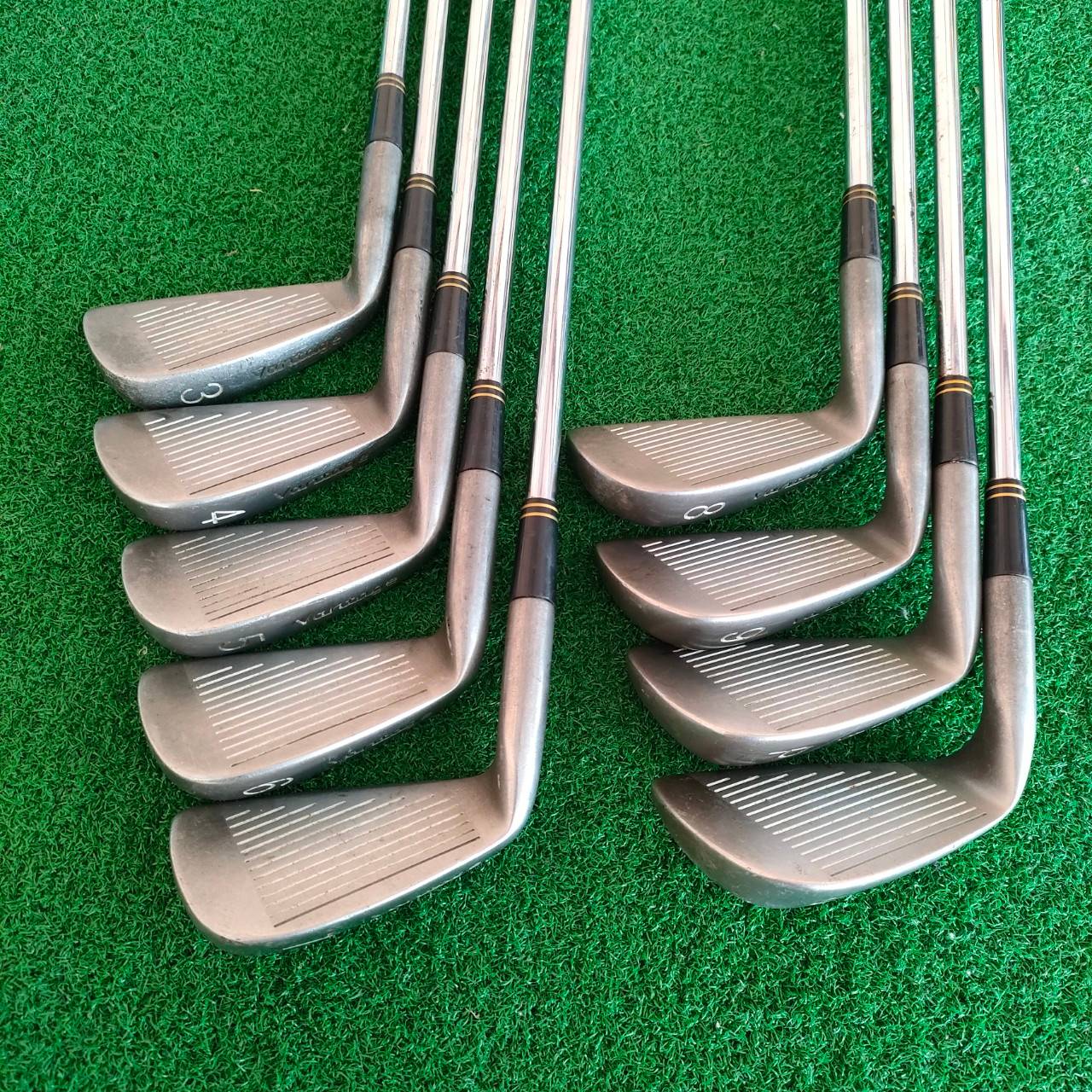 ชุดเหล็ก VANTAGE POWER-TRAC มีเหล็ก 3-9 PW SW ก้านเหล็ก สภาพสวยเดิมๆ ตีลูกออกแนวพุ่ง ตีไม่ยาก สปินดีมากๆครับ แม่นกรีน