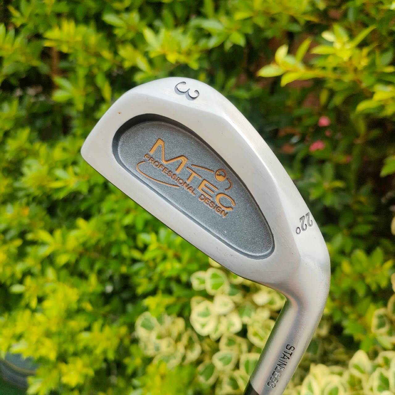ชุดเหล็ก MTEC PROFESSIONAL DESIGN ของใหม่!!! ไม่เคยใช้งาน!!! มีเหล็ก 3 - 9 เเละ PW SW ก้าน MTEC FLEX R SOLE งามมาก ออกแบบโดยช่างระดับโลก!! มือหนึ่ง ของแท้ BY NakaraLuxurious
