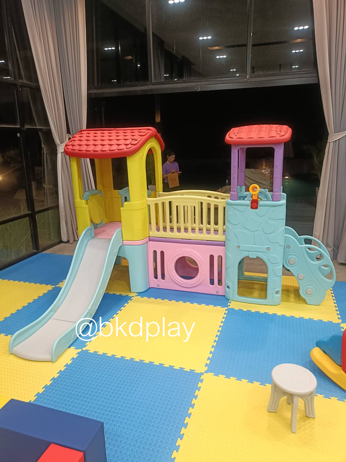 ชุดโปรโมชั่น เครื่องเล่นสนาม Kid Zone B2, เครื่องเล่นสนามกลางแจ้ง ,สนามเด็กเล่นราคาถูก,เครื่องเล่นสนามราคาถูก ,เครื่องเล่นสนามในร่ม, OutdoorPlayground ,IndoorPlayground,พร้อมส่ง,