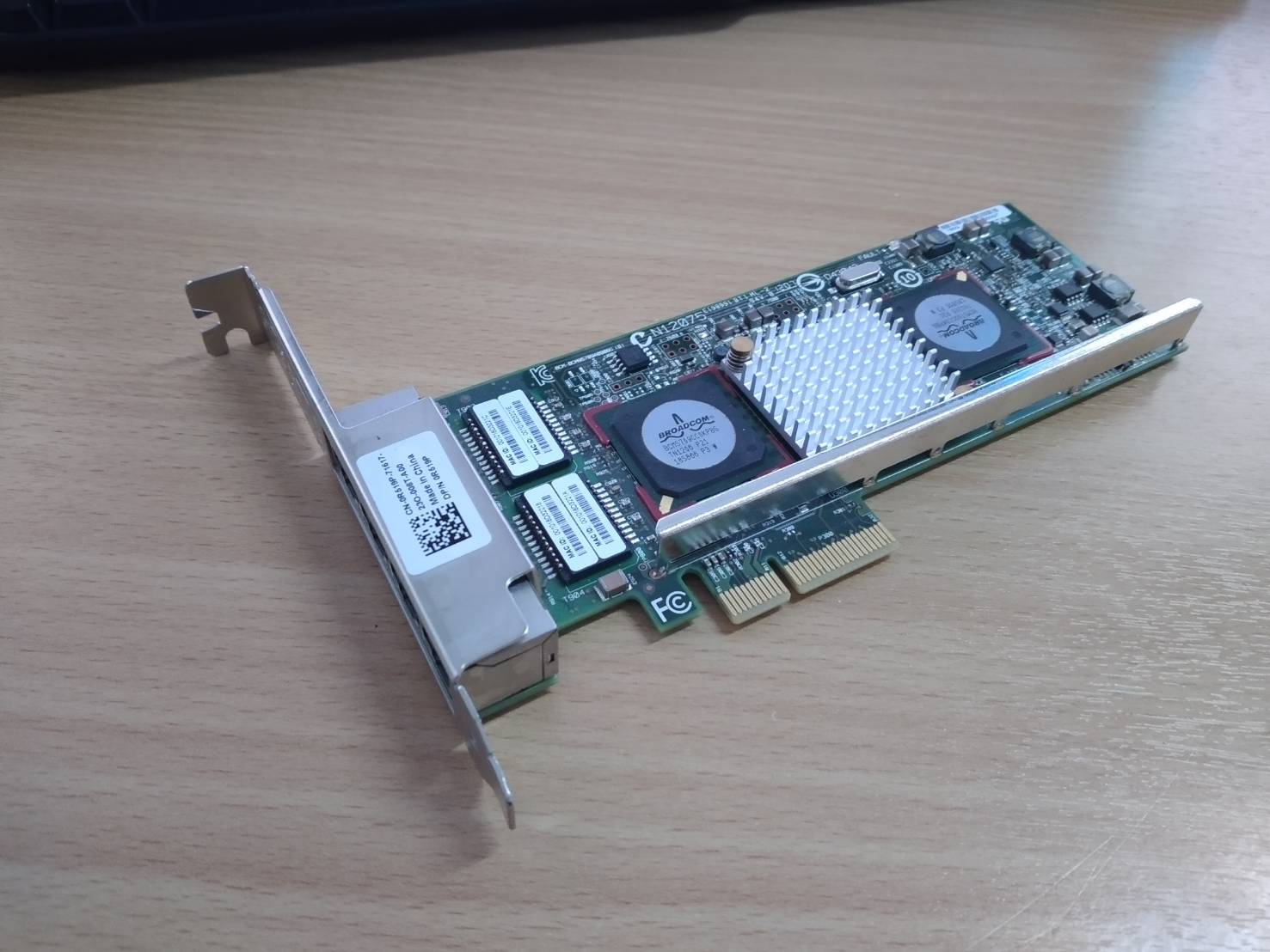 DELL 0R519P PCIe NETWORK CARD 4 PORT ขายาว