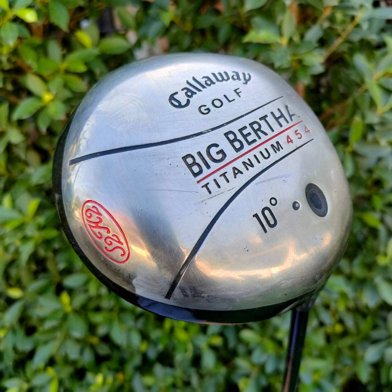 DRIVER CALLAWAY BIG BERTHA TITANIUM 454 องศา 10 ก้าน SYSTEM FLEX FIRM หัวขนาดกำลังดี เร่งสปีดได้ดี