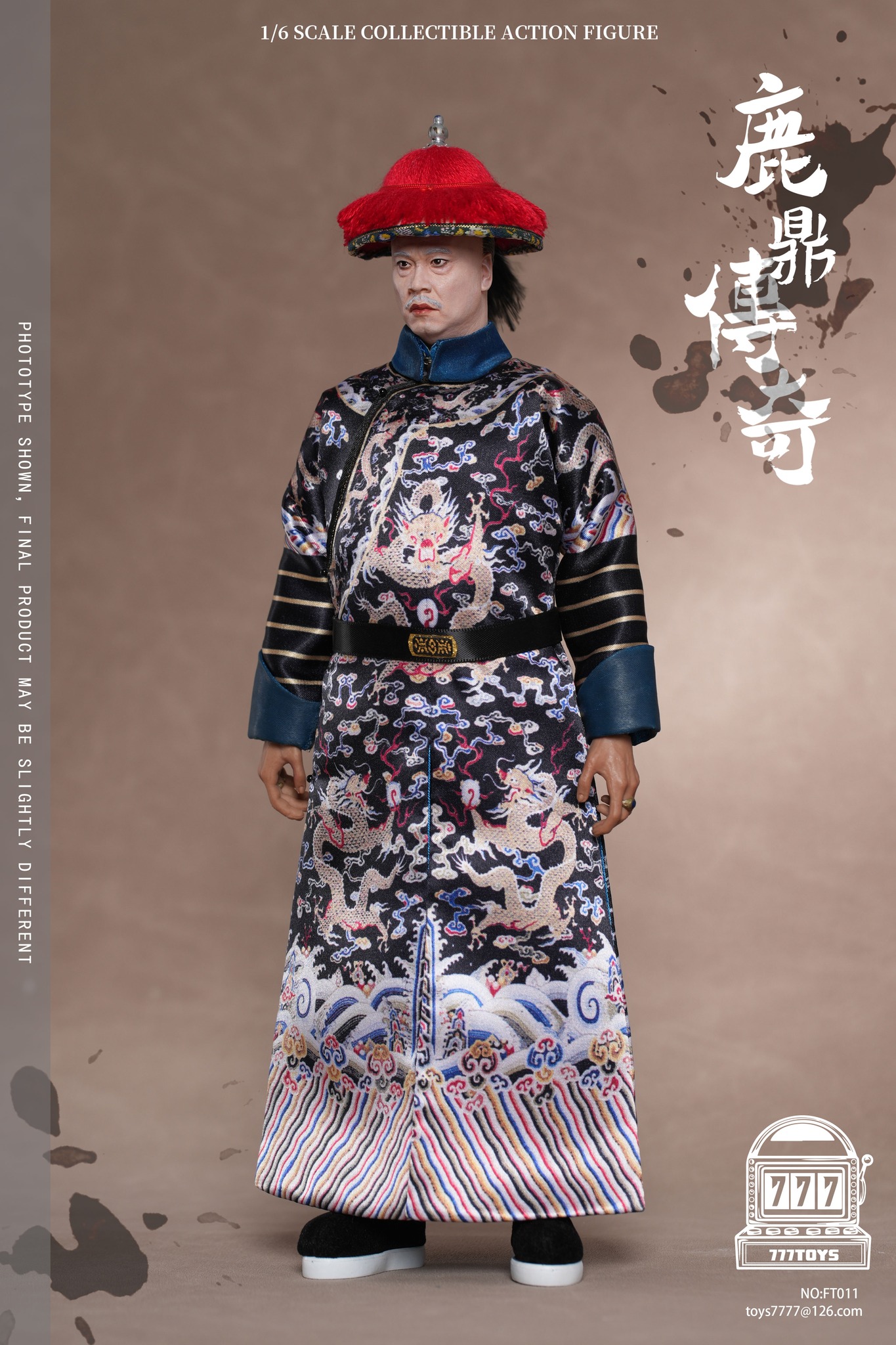 [สั่งจอง]777TOYS FT011 1/6 : Biography of Deer Tripod Hai Dafu