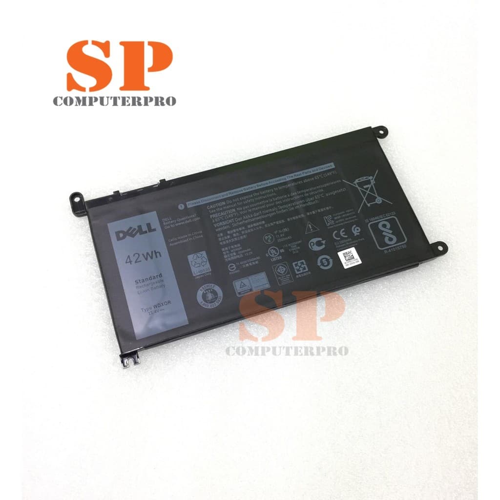 DELL Battery แบตเตอรี่ ของแท้ DELL INSPIRON 15 5567 5568 5378 13 7368 7460 Vostro 14 5468 15 5568 7560 5567 P74G WDXOR