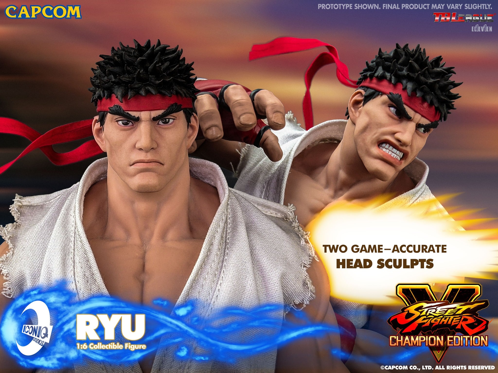 [สั่งจอง]Iconiq Studios IQGS-01 1/6 : Street Fighter - RYU