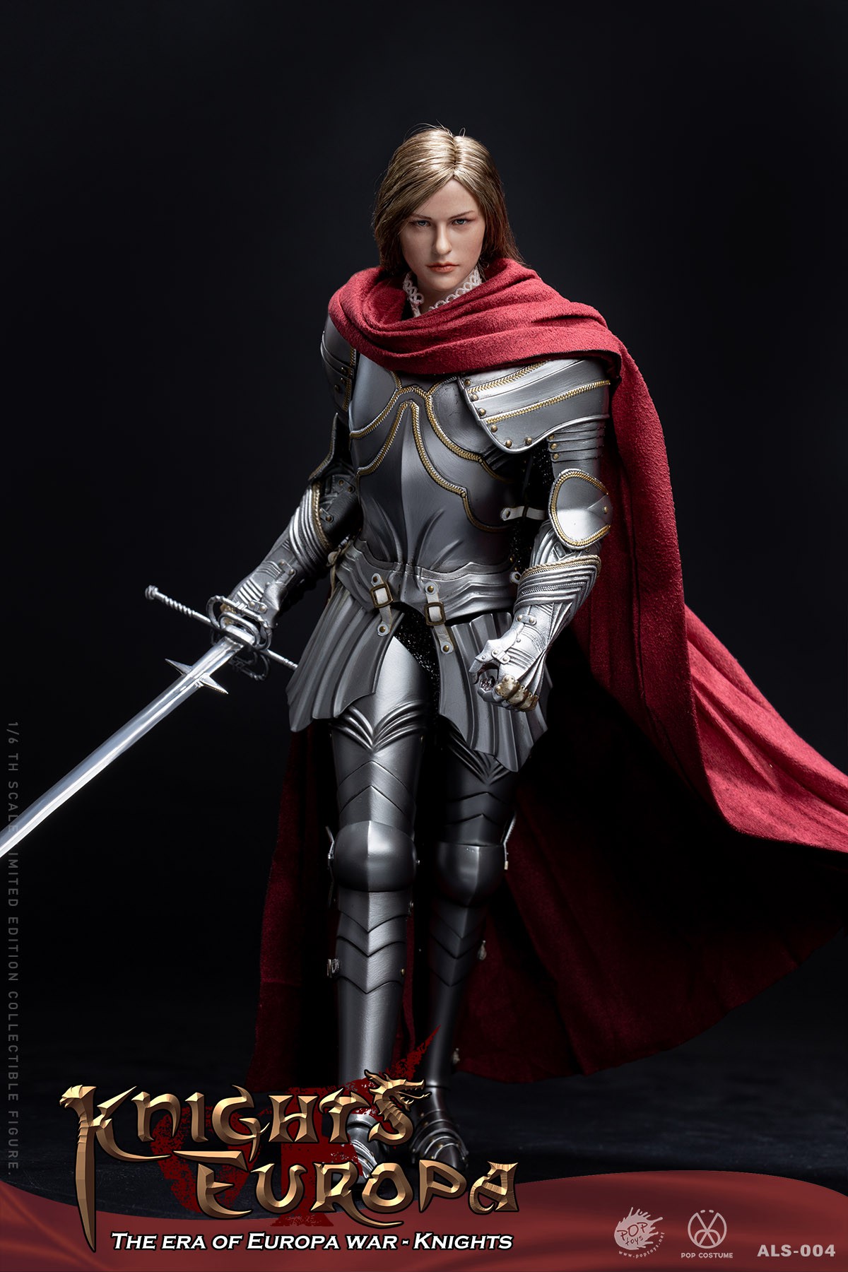 [สั่งจอง] POPTOYS 1/6 ALS004 armor series Europa war - Griffin Knight