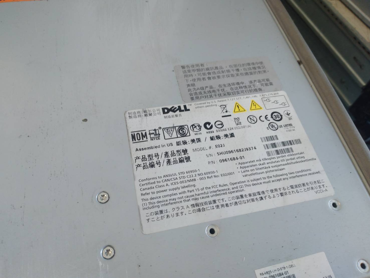 Dell EqualLogic PS6510x Virtualized iSCSI SAN Storage Array Tray x 48 ช่อง