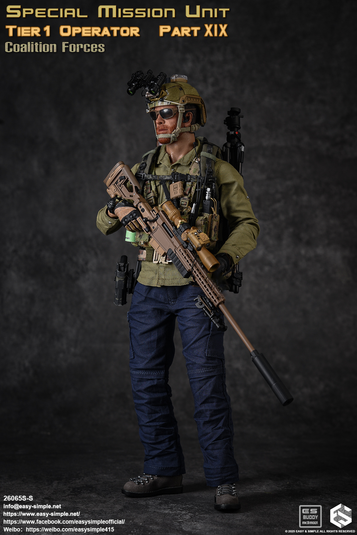 [สั่งจอง]Easy&Simple 1/6 : SMU Tier1 Operator Part XIX Coalition Forces
