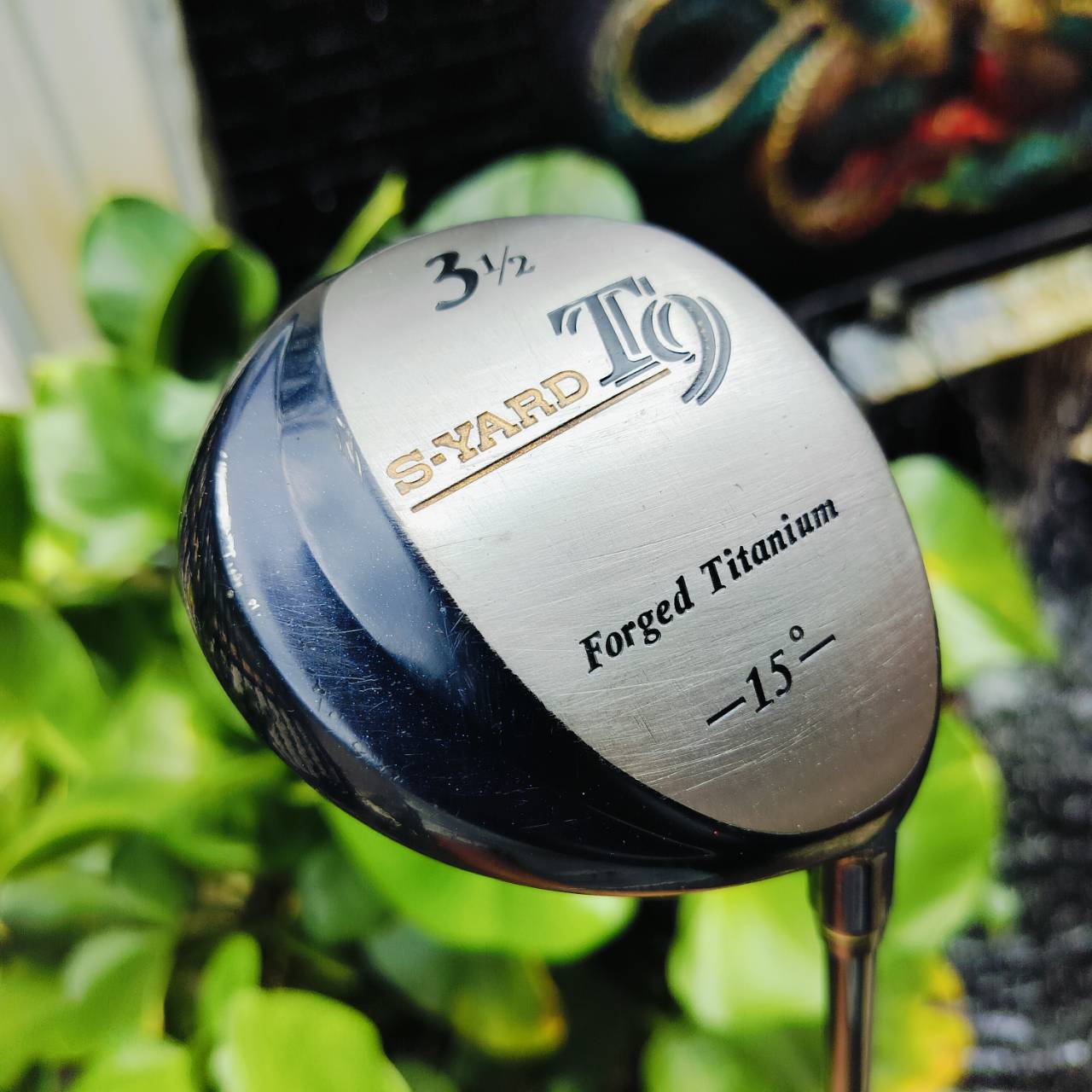 FW3 S-YARD T9 องศา 15 วัสดุ FORGED TITANIUM พรีเมี่ยมญี่ปุ่น ตีดีมากๆๆๆ ตีทั้งง่ายและไกล แบรนด์พรีเมี่ยม ก้าน S-YARD T9 FLEX R1 ไม้กอล์ฟพรีเมี่ยมมือสอง ของแท้ By NakaraLuxurious