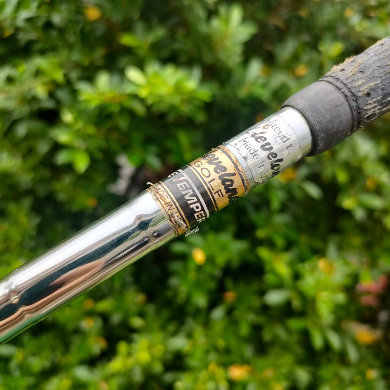 WEDGE CLEVELAND 900 องศา 60 ก้าน CLEVELAND GOLF FLEX WEDGE ก้านสำหรับ WEDGE โดยเฉพาะ รุ่นนี้เป็นรุ่นสร้างชื่ออีดรุ่ของ Cleveland ไม้กอล์ฟมือสอง ของแท้ BY NakaraLuxurious