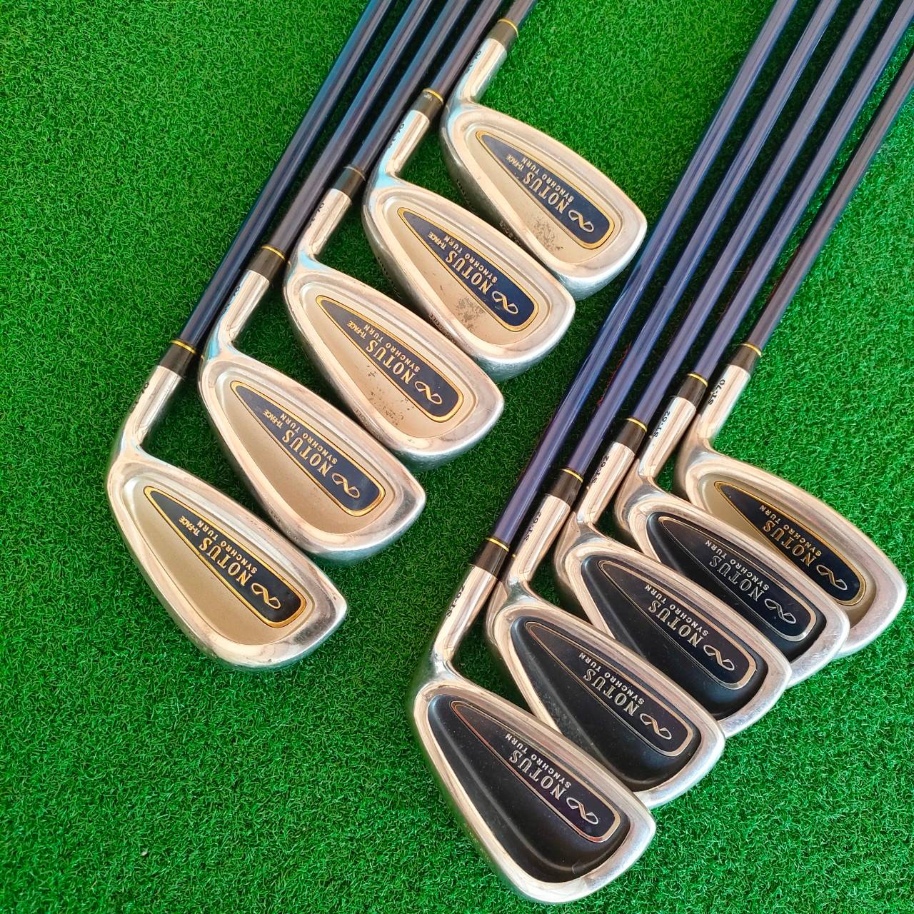 ชุดเหล็ก MIZUNO NOTUS TI FACE SYNCHRO TURN มีเหล็ก 3-9 เเละ PW FW SW