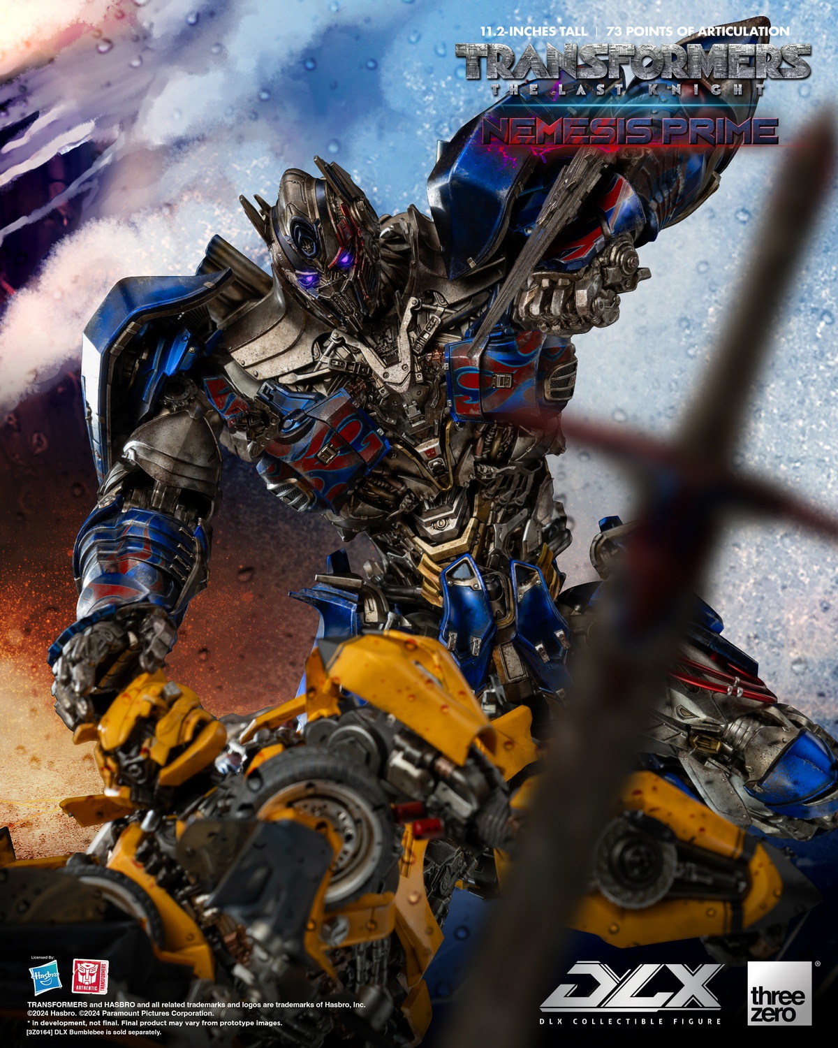 [สั่งจอง] ThreeZero 11" : Transformers : The Last Knight DLX : Optimus Prime Nemisisgent