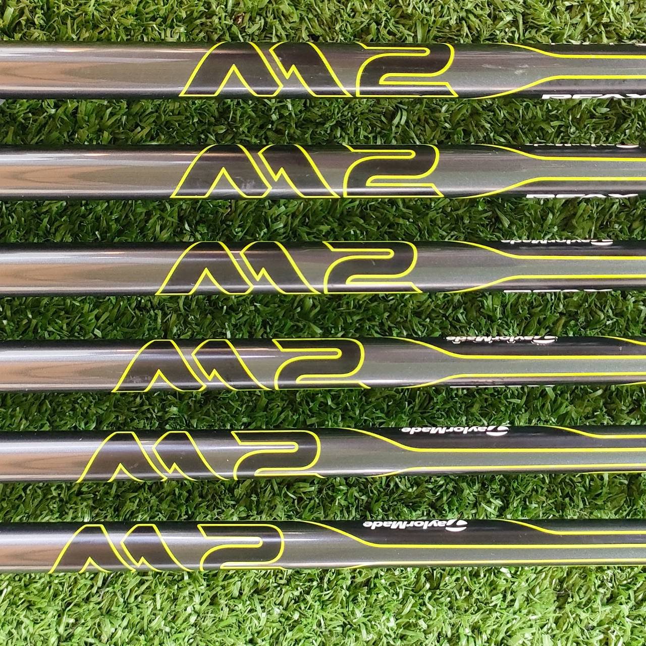 ชุดเหล็ก Taylormade M2 <ตัวใหม่> มี Speed Pocket เหล็กหน้าเด้ง ตีไกล สวยดุดัน สภาพสวยมาก ไม้กอล์ฟพรีเมี่ยมมือสอง ของแท้ By NakaraLuxurious