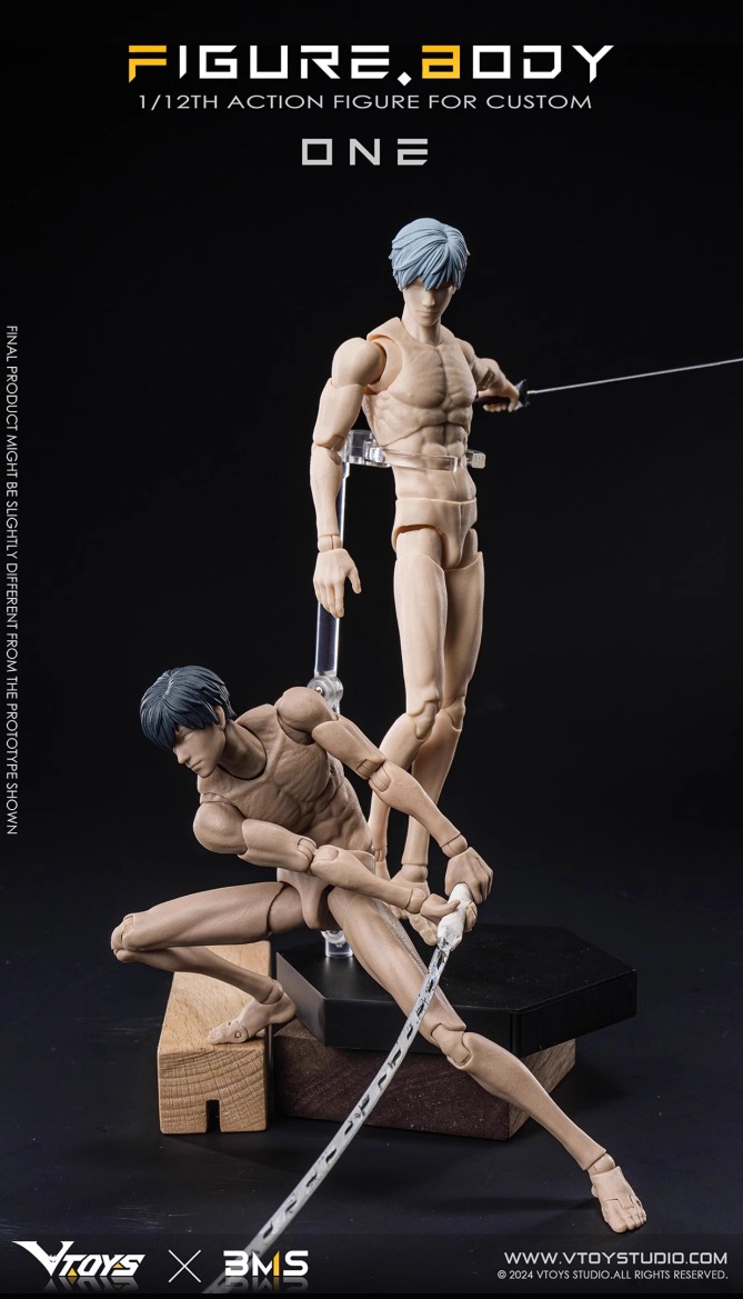 [สั่งจอง]VTOYS X BMS 1/12 : Figure Body [Reissue]