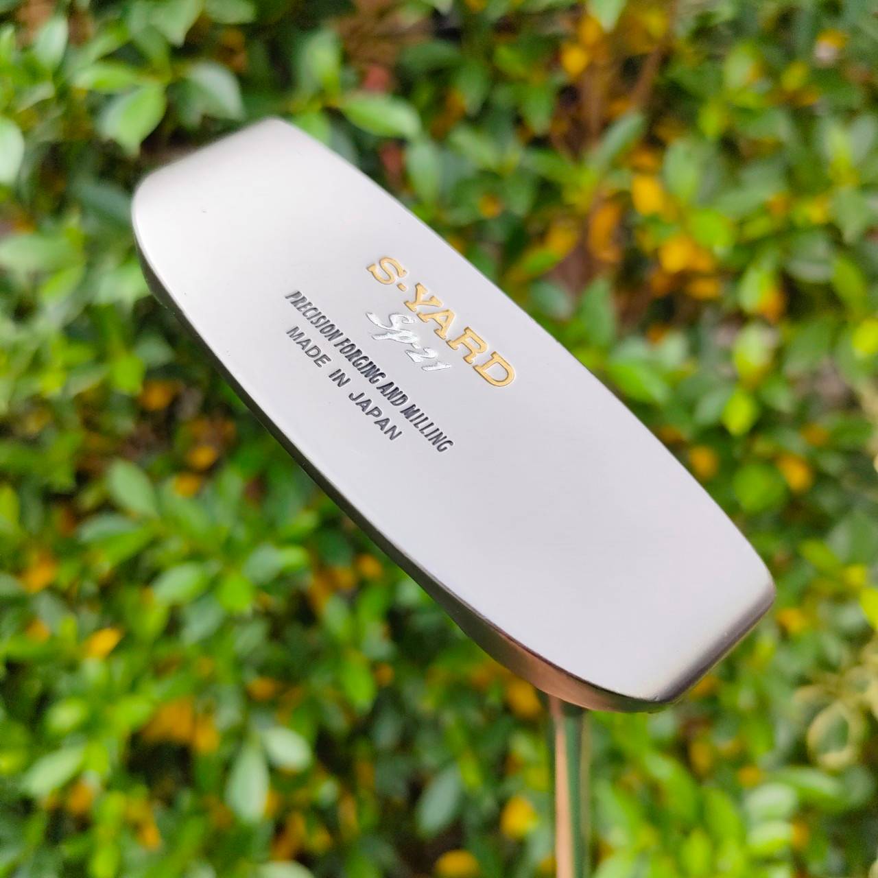PUTTER S-YARD SP-21 ความยาว 34 นิ้ว สุดยอดพัตต์เดอร์พรีเมี่ยม ของประเทศญี่ปุ่น หน้า MILLED และยังถ่วงทังเสตนอีกสองข้าง พัตต์เกาะไลน์ เล็งง่ายมากๆ