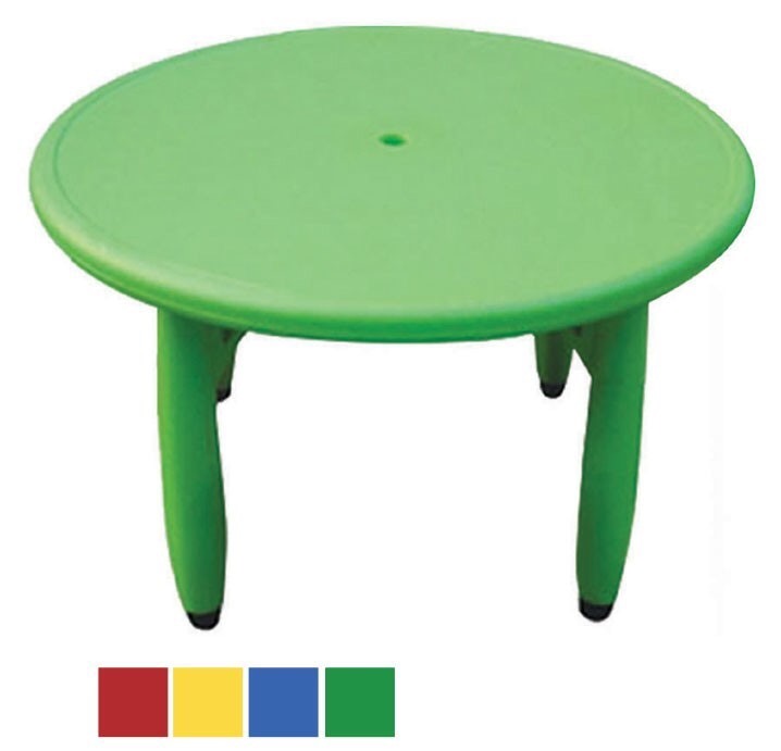 โต๊ะกลมขาพลาสติก ขนาด 75x75x50 cm.โต๊ะเรียนกลุ่ม,โต๊ะเขียนหนังสือเด็ก,โต๊ะกิจกรรม ราคาโรงงาน พร้อมส่ง