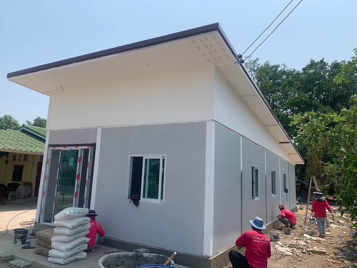 งานสร้างบ้านให้สามเณรพราหมณ์