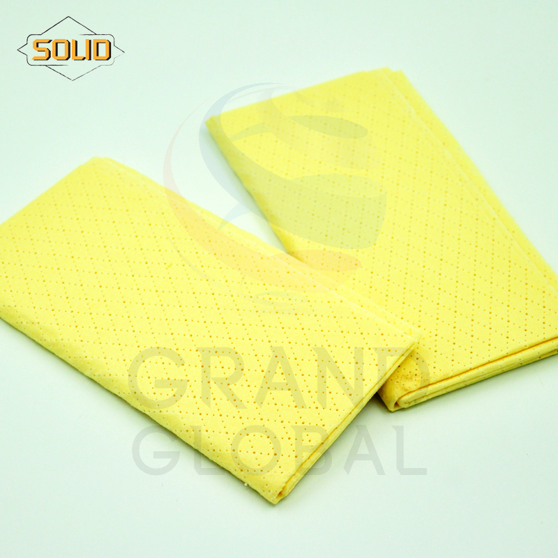 CAR BEST ผ้าชามัวร์ อเนกประสงค์ เช็ดทำความสะอาด 22x22 CM แพ๊คคู่ 1แถม1