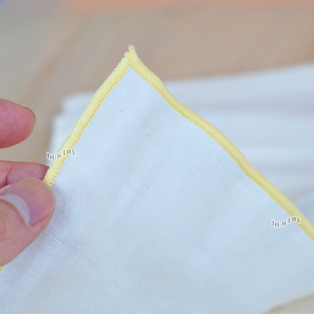 Pureen เพียวรีน ผ้าอ้อมคอตตอนเพียวรีนไม่ฟอกขาว Cotton USA 2 ชั้นไซส์ 29 x 29 นิ้ว แพ็ค 6 ผืน